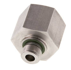 G 3/8'' x G 3/4'' M/F Adaptador reductor de acero inoxidable 400 Bar - Hidráulico