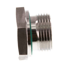 G 1'' x G 1/2'' M/F Adaptador reductor de acero inoxidable 400 Bar - Hidráulico