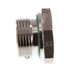 G 1'' x G 1/2'' M/F Adaptador reductor de acero inoxidable 400 Bar - Hidráulico