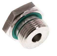 G 1'' x G 1/4'' M/F Adaptador reductor de acero inoxidable 400 Bar - Hidráulico