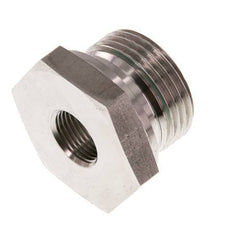G 1'' x G 3/8'' M/F Adaptador reductor de acero inoxidable 400 Bar - Hidráulico