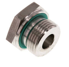 G 1'' x G 3/8'' M/F Adaptador reductor de acero inoxidable 400 Bar - Hidráulico