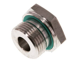 G 1'' x G 3/8'' M/F Adaptador reductor de acero inoxidable 400 Bar - Hidráulico