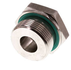 G 1 1/4'' x G 1/2'' M/F Adaptador reductor de acero inoxidable 400 Bar - Hidráulico