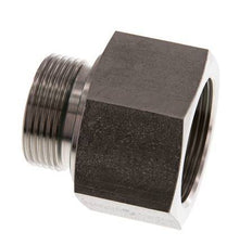 G 1 1/4'' x G 1 1/2'' M/F Adaptador reductor de acero inoxidable 315 Bar - Hidráulico