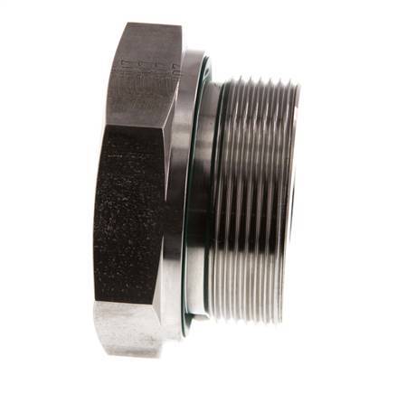 G 2'' x G 1/2'' M/F Adaptador reductor de acero inoxidable 250 Bar - Hidráulico