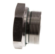 G 2'' x G 1/2'' M/F Adaptador reductor de acero inoxidable 250 Bar - Hidráulico