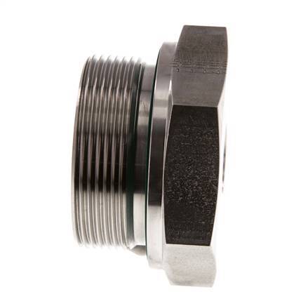 G 2'' x G 1/2'' M/F Adaptador reductor de acero inoxidable 250 Bar - Hidráulico