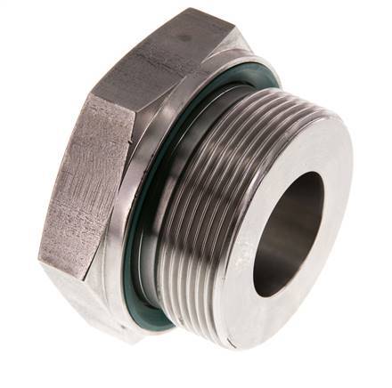 G 2'' x G 1'' M/F Adaptador reductor de acero inoxidable 250 Bar - Hidráulico