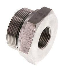 G 2'' x G 1'' M/F Adaptador reductor de acero inoxidable 250 Bar - Hidráulico