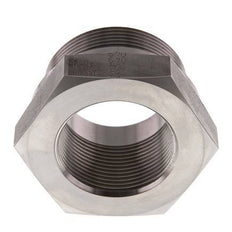 G 2'' x G 1 1/2'' M/F Adaptador reductor de acero inoxidable 250 Bar - Hidráulico