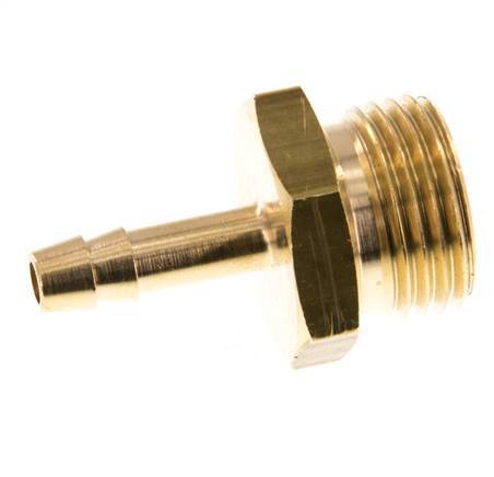 G 1/2'' Male x 6mm Brass Hose barb 16 Bar [2 Pieces]
