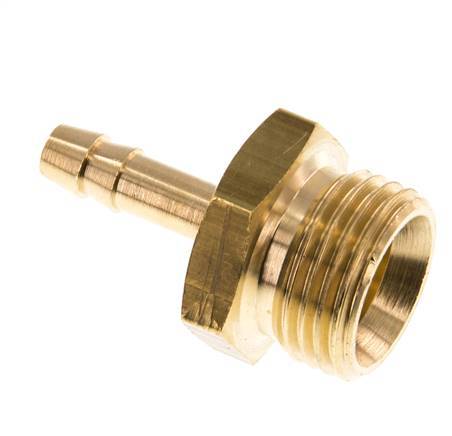 G 1/2'' Male x 6mm Brass Hose barb 16 Bar [2 Pieces]