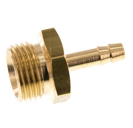 G 1/2'' Male x 6mm Brass Hose barb 16 Bar [2 Pieces]