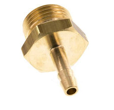 G 1/2'' Male x 6mm Brass Hose barb 16 Bar [2 Pieces]