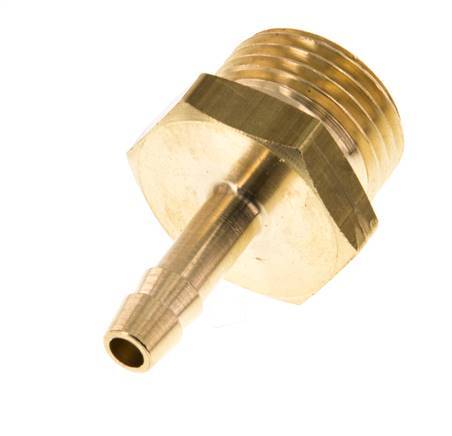 G 1/2'' Male x 6mm Brass Hose barb 16 Bar [2 Pieces]
