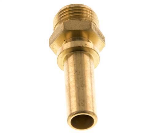 G 1/2'' Macho x 13mm Llave de manguera de latón con collarín de seguridad DIN 2817