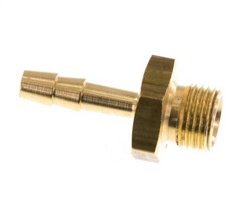 G 1/8'' Male x 4mm Brass Hose barb 16 Bar [5 Pieces]