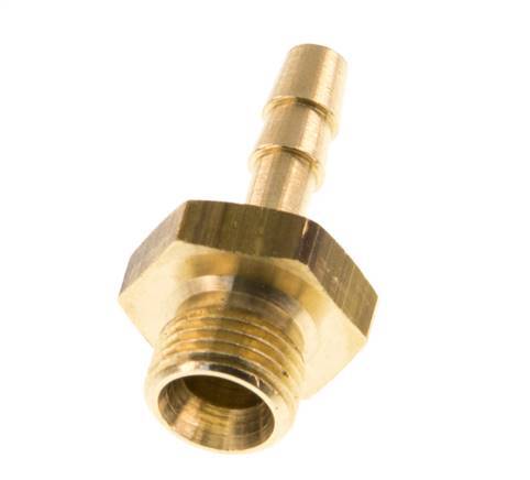 G 1/8'' Male x 4mm Brass Hose barb 16 Bar [5 Pieces]