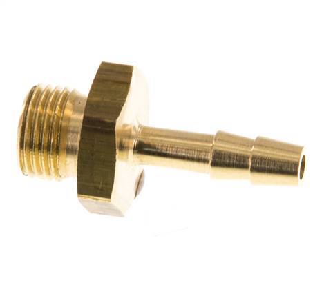 G 1/8'' Male x 4mm Brass Hose barb 16 Bar [5 Pieces]