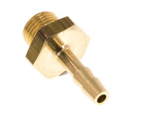 G 1/8'' Male x 4mm Brass Hose barb 16 Bar [5 Pieces]
