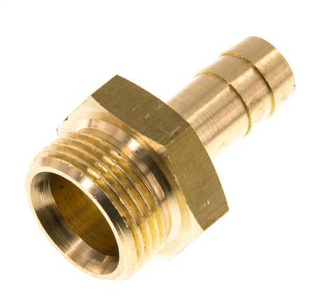 G 3/4'' Male x 13mm Brass Hose barb 16 Bar [2 Pieces]