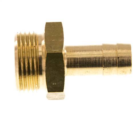 G 3/4'' Male x 13mm Brass Hose barb 16 Bar [2 Pieces]