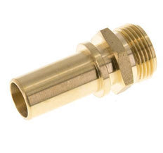 G 3/4'' Macho x 19mm Llave de manguera de latón con collarín de seguridad DIN 2817