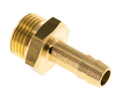 G 3/8'' Male x 8mm Brass Hose barb 16 Bar [5 Pieces]