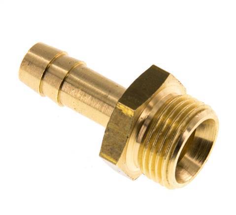 G 3/8'' Male x 8mm Brass Hose barb 16 Bar [5 Pieces]