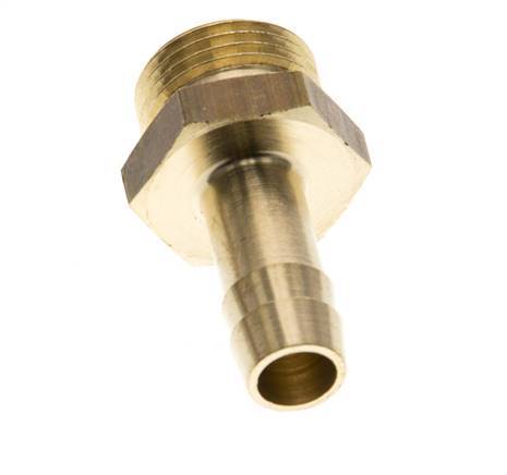 G 3/8'' Male x 9mm Brass Hose barb 16 Bar [5 Pieces]