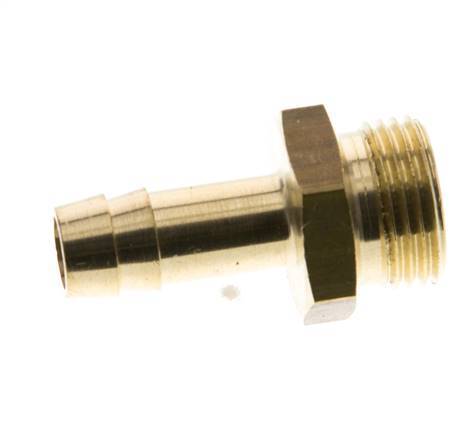 G 3/8'' Male x 9mm Brass Hose barb 16 Bar [5 Pieces]