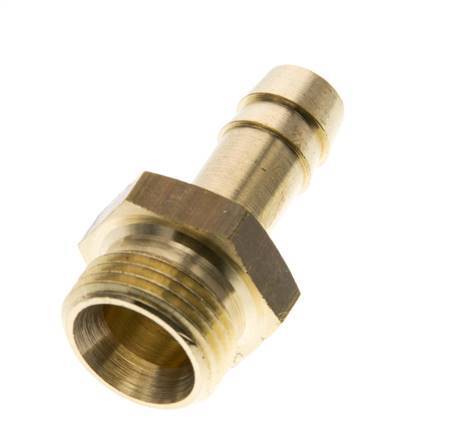 G 3/8'' Male x 9mm Brass Hose barb 16 Bar [5 Pieces]