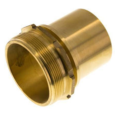 G 3'' Macho x 75mm Llave de manguera de latón con collarín de seguridad DIN 2817