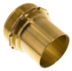 G 3'' Macho x 75mm Llave de manguera de latón con collarín de seguridad DIN 2817