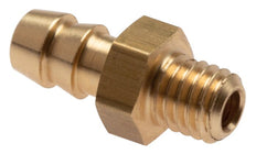 M3 Male x 2mm Brass Hose barb 10 Bar [5 Pieces]