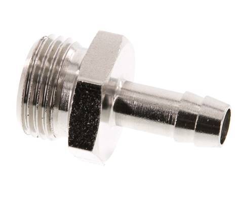 G 1/2'' Male x 9mm Nickel plated Brass Hose barb 16 Bar [2 Pieces]