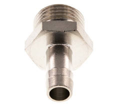 G 1/2'' Male x 10mm Nickel plated Brass Hose barb 16 Bar [2 Pieces]