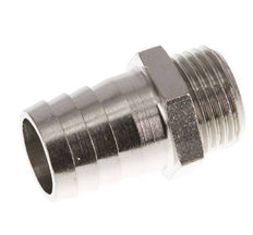 G 1/2'' Macho x 19mm Latón niquelado Llave de manguera 16 Bar