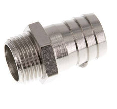 G 1/2'' Macho x 19mm Latón niquelado Llave de manguera 16 Bar