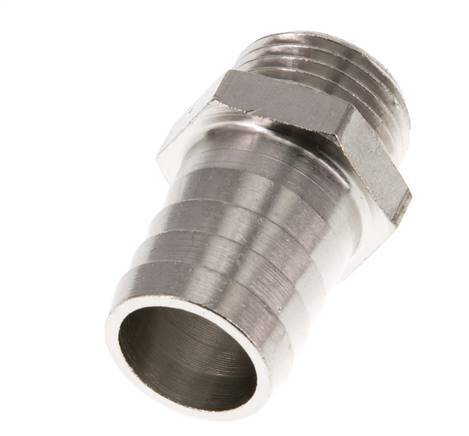 G 1/2'' Macho x 19mm Latón niquelado Llave de manguera 16 Bar