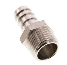 R 1/2'' Male x 13mm Nickel plated Brass Hose barb 16 Bar [2 Pieces]