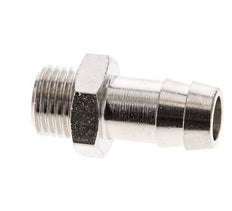 G 1/4'' Male x 12mm Nickel plated Brass Hose barb 16 Bar [2 Pieces]