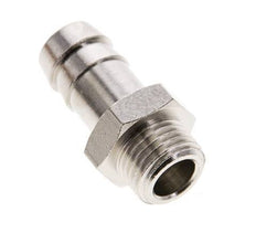 G 1/4'' Male x 12mm Nickel plated Brass Hose barb 16 Bar [2 Pieces]