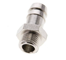 G 1/4'' Male x 12mm Nickel plated Brass Hose barb 16 Bar [2 Pieces]