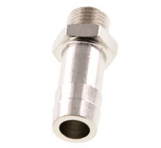 G 1/4'' Male x 13mm Nickel plated Brass Hose barb 16 Bar [2 Pieces]