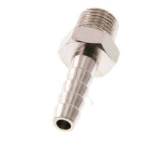 R 1/8'' Male x 6mm Nickel plated Brass Hose barb 16 Bar [10 Pieces]