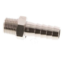 R 1/8'' Male x 8mm Nickel plated Brass Hose barb 16 Bar [10 Pieces]