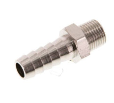 R 1/8'' Male x 8mm Nickel plated Brass Hose barb 16 Bar [10 Pieces]