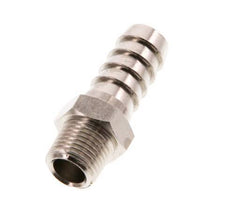 R 1/8'' Male x 9mm Nickel plated Brass Hose barb 16 Bar [10 Pieces]